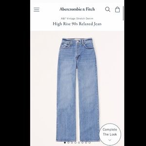 COPY - Abercrombie & Fitch The 90s Relaxed Jean